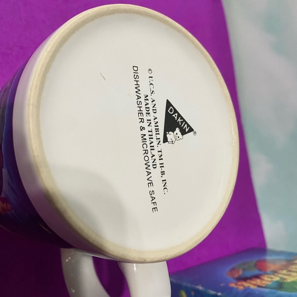 FLINTSTONES NWT VINTAGE 1993 CERAMIC MUG w/BOX - Picture 5 of 6